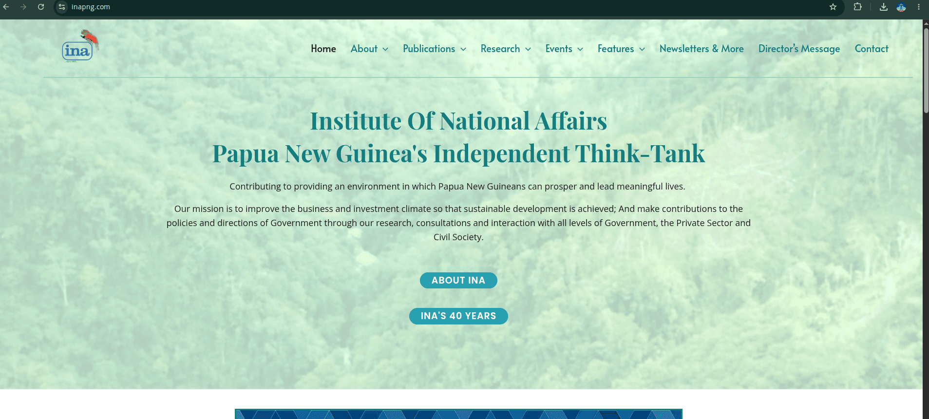 Institute of National Affairs